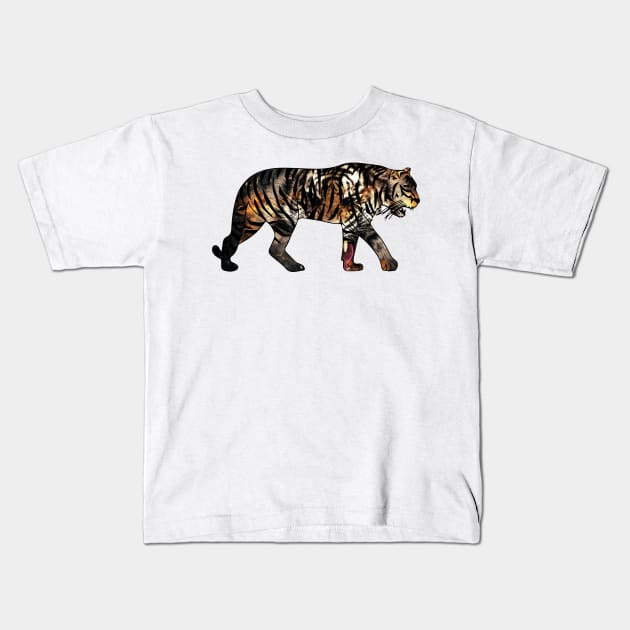 Tiger 3 Kids T-Shirt by nuijten